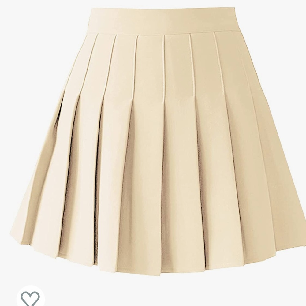 High waist pleated skirt. Tennis skirt.